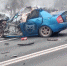 В Пензе на трассе разворотило два авто. ВИДЕО - ИА Пенза-Пресс