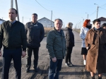Александр Басенко проверил благоустройство Октябрьского района