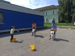В досуговом Центре с. Ленино прошла спортивно – игровая программа для детей – «ВДВ – это круто»