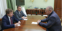 Олег Мельниченко и Антон Глушков обсудили дальнейшее развитие строительной отрасли - Progorod58.Ru