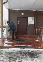 В Железнодорожном районе наводят санитарный порядок