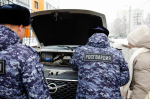 Пензенские росгвардейцы помогли девушке-водителю, у которой сломался автомобиль на проезжей части