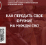 Пензенцы могут передать свое оружие на нужды СВО - РИА Пензенской области