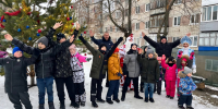 В округе Дениса Соболева на улице Чкалова прошел новогодний праздник двора - Пензенская городская Дума