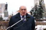 «Проект «Земляки» Олега Мельниченко. Бюст Федору Куликову открыт в Пензе. Как это было в фото и видео