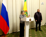 «Проект «Земляки» Олега Мельниченко. Бюст Федору Куликову открыт в Пензе. Как это было в фото и видео