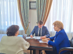 Дмитрий Брюханов провел прием граждан в Башмаковском районе
