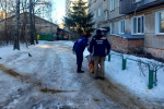 Противогололедные мероприятия ведутся во всех районах города