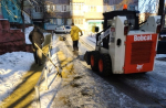 Противогололедные мероприятия ведутся во всех районах города