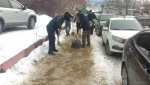 Противогололедные мероприятия ведутся во всех районах города