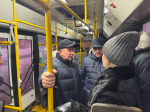 Александр Гришаев проверил работу проблемного маршрута №130 в Пензе