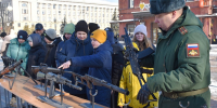 У сквера «Копилка пословиц» прошла военно-патриотическая акция - РИА Пензенской области