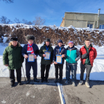 На стадионе «Труд» состоялись  соревнования по городошному спорту, посвящённые Дню защитника отечества.