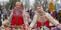 В парке Белинского на Масленицу 2025 пензенец добыл своего 15 петуха - Пензенская Правда