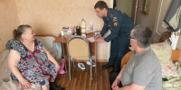 В рамках профилактического мероприятия сотрудники МЧС России посетили пункт временного размещения - МЧС Пензенской области