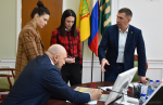 Олег Денисов провел встречу с представителями бизнеса и общественности