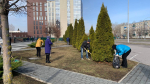 Сотрудники «Пензаконцерта» приняли участие в первом общегородском субботнике 2025 года