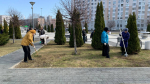 Сотрудники «Пензаконцерта» приняли участие в первом общегородском субботнике 2025 года