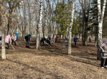 Уборка территорий в рамках общегородского субботника