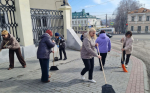 Сотрудники Литературного музея приняли участие в общегородском субботнике