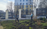 Сотрудники Литературного музея приняли участие в общегородском субботнике