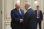 Олег Мельниченко лично поздравил Александра Лукашенко с победой на президентских выборах в Беларуси