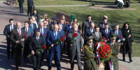 Пензенская делегация возложила цветы на мемориальном комплексе «Буйничское поле» - ИА PenzaNews