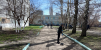 Уборка территорий в рамках месячника по благоустройству - Социальное управление