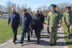 Олег Мельниченко посетил 11-ю пограничную заставу «Брест»