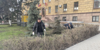 Сотрудники Министерства финансов Пензенской области приняли участие в субботнике - Министерство финансов