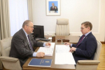 Губернатор Олег Мельниченко встретился с секретарем Генсовета «Единой России»