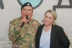 Участники патриотического велопробега спели песни военных лет