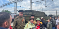 Пензенцы в третий раз встретили «Паровоз Победы»: тысячи горожан посетили музей военной техники - Progorod58.Ru