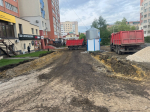 В Пензе ведутся работы по благоустройству внутридворовых территорий в рамках программы  «Мой двор - территория комфорта»