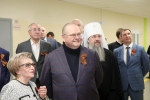 В Пензе Олег Мельниченко осмотрел выставку, посвященную Василию Бочкареву