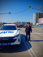 В с.Засечное прошел велопробег, посвящённый 80-ой годовщине Великой Победы
