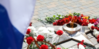 В Наровчате зажжен вечный огонь у мемориала, посвященного участникам Великой Отечественной войны - ИА PenzaNews