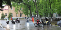 В Пензе прошел мотопробег медицинских работников, посвященный 80-летию Победы - РИА Пензенской области