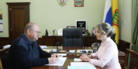 Олег Мельниченко провел встречу с Уполномоченным по правам ребенка при президенте РФ - Пенза-Обзор