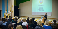 Сотрудники Госавтоинспекции провели профилактическое родительское собрание в школе им. М.Ю. Лермонтова в с. Засечное - Пензенский район