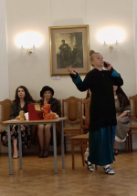 В честь Международного дня защиты детей участницы Театра моды Ирины Князевой в Губернаторском доме представили музыкальную постановку по произведению Леонида Ленча