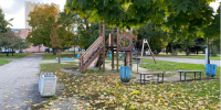 В Кузнецке активно продолжается благоустройство детской спортплощадки - Progorod58.Ru