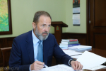 Состоялась двусторонняя встреча Игоря Комарова и Олега Мельниченко