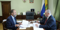 Комаров и Мельниченко обсудили социально-экономическое развитие Пензенской области - Stolica58.Ru