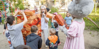 На улице Вяземского провели праздник двора - Город Пенза
