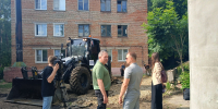 На улице Совхоз-техникум, 27 в округе Дениса Желиховского завершилась асфальтировка по программе "Мой двор - территория комфорта" - Пензенская городская Дума
