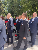 Участники Всероссийского Дня поля-2025 почтили память героев на Мамаевом кургане