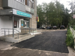 В Пензе отремонтировали подъезд к поликлинике №13 по просьбам жителей