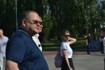 Олег Мельниченко оценил стадион школы №222 Заречного