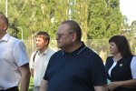 Олег Мельниченко оценил стадион школы №222 Заречного